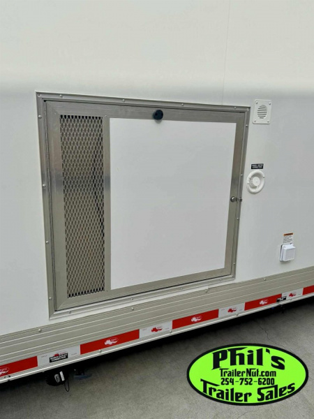 New CONTINENTAL CARGO NEW 85X34 ENCLOSED CAR RACE TRAILER BATHROOM CAR HAULER CARGO TRAILER Car / Racing Trailer