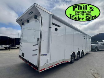 New 2025 CONTINENTAL CARGO NEW 85X34 ENCLOSED CAR RACE TRAILER BATHROOM CAR HAULER CARGO TRAILER Car / Racing Trailer