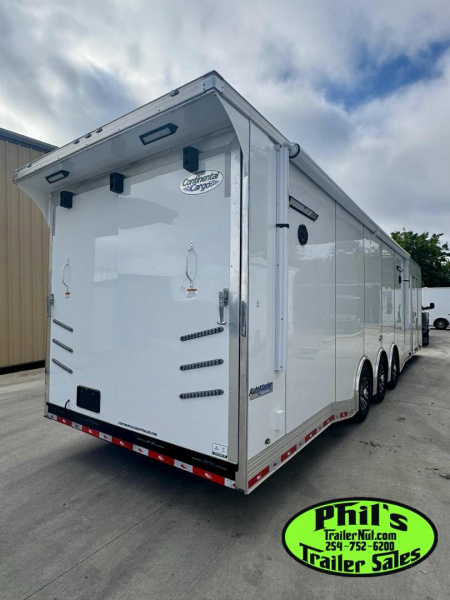 New CONTINENTAL CARGO NEW 85X34 ENCLOSED CAR RACE TRAILER BATHROOM CAR HAULER CARGO TRAILER Car / Racing Trailer