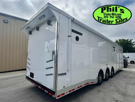 New CONTINENTAL CARGO NEW 85X34 ENCLOSED CAR RACE TRAILER BATHROOM CAR HAULER CARGO TRAILER Car / Racing Trailer