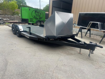 New 102 Ironworks 20' ELIMINATOR OPEN CAR HAULER TILT STEEL DECK Tilt Trailer