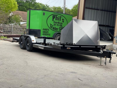 New 102 Ironworks 20' ELIMINATOR OPEN CAR HAULER TILT STEEL DECK Tilt Trailer