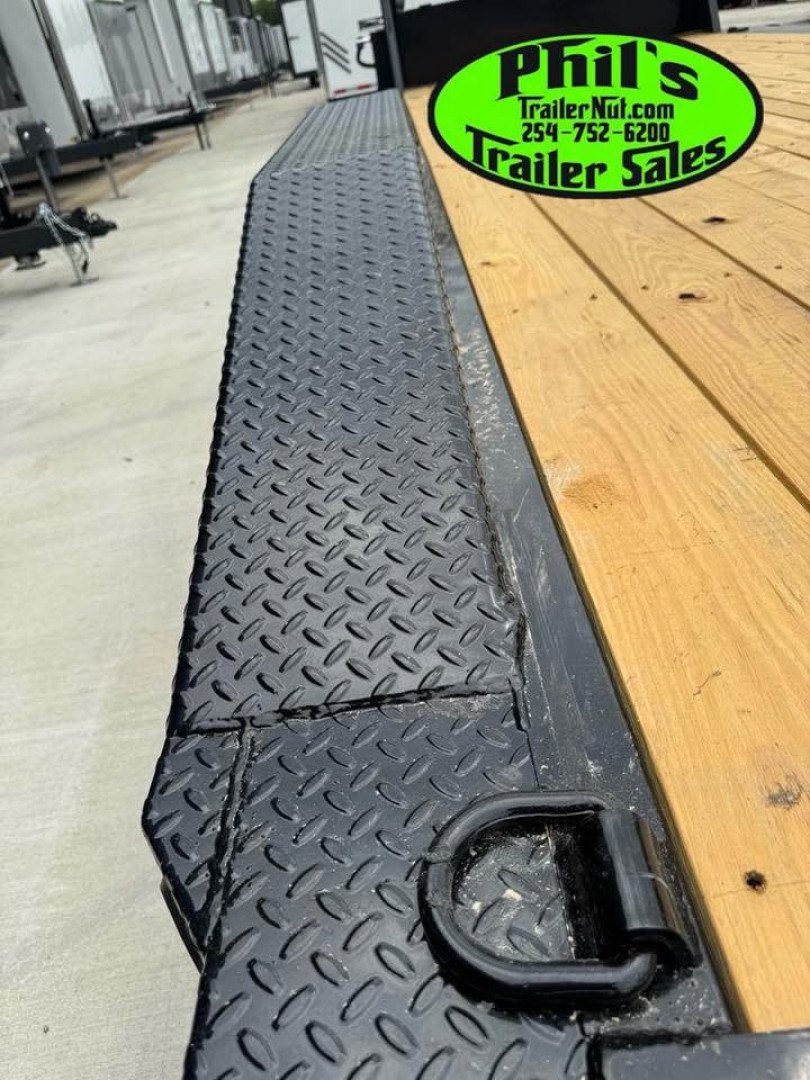 New 2025 Iron Bull 102 X 24 IRON BULL GOOSENECK EQUIPMENT TRAILER DRIVE OVER Equipment Trailer