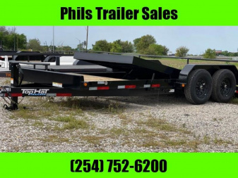 New Top Hat Trailers 83X20 TILT TRAILER Top Hat Trailers EQUIPMENT TRAILERS  Equipment Trailer