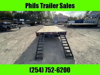 New Top Hat Trailers 102X24 DECK OVER EQUIPMENT TRAILER TOP HAT  Equipment Trailer