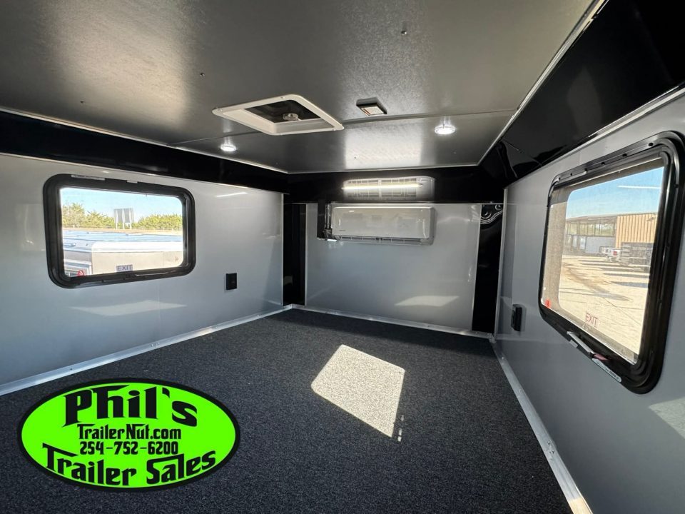 New Continental Cargo NEW 85X44 ENCLOSED CAR RACE TRAILER BATHROOM CAR HAULER Car / Racing Trailer