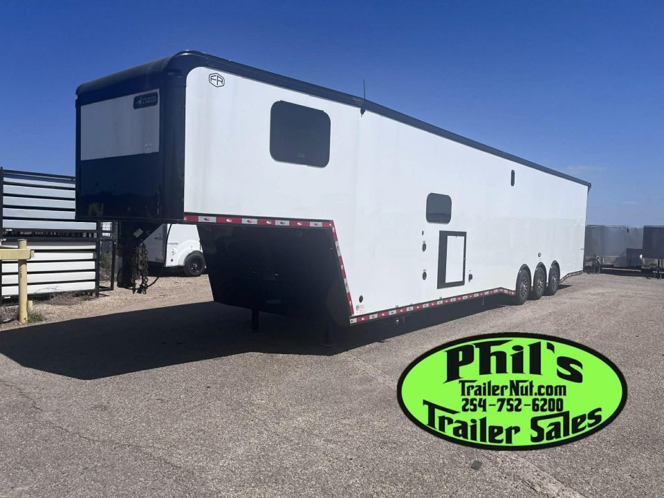 New Continental Cargo NEW 85X44 ENCLOSED CAR RACE TRAILER BATHROOM CAR HAULER Car / Racing Trailer