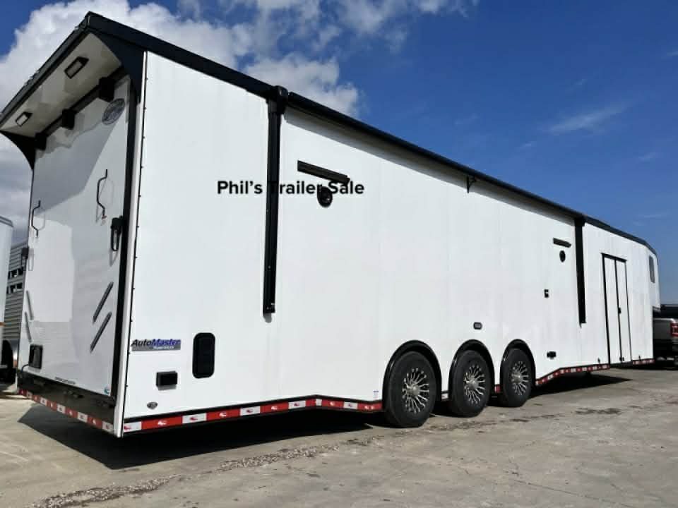 New Continental Cargo NEW 85X44 ENCLOSED CAR RACE TRAILER BATHROOM CAR HAULER Car / Racing Trailer