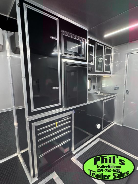 New Continental Cargo NEW 85X44 ENCLOSED CAR RACE TRAILER BATHROOM CAR HAULER Car / Racing Trailer