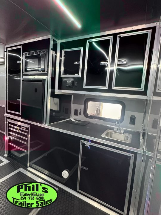 New Continental Cargo NEW 85X44 ENCLOSED CAR RACE TRAILER BATHROOM CAR HAULER Car / Racing Trailer