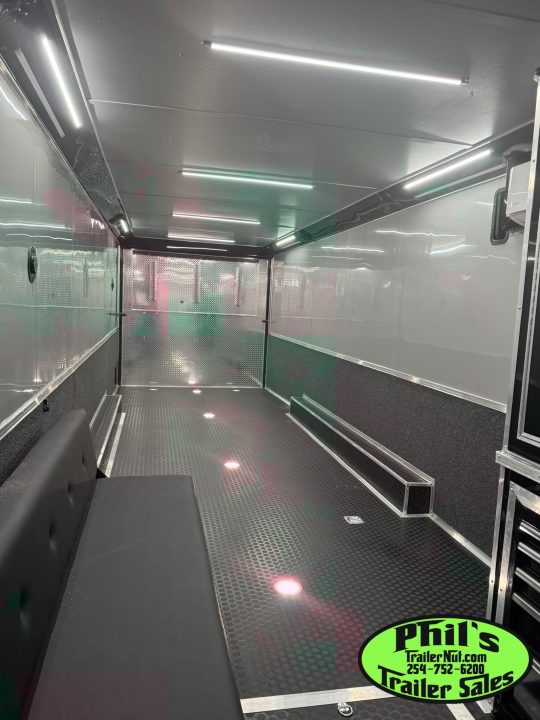 New Continental Cargo NEW 85X44 ENCLOSED CAR RACE TRAILER BATHROOM CAR HAULER Car / Racing Trailer