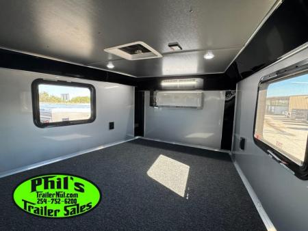 New Continental Cargo NEW 85X44 ENCLOSED CAR RACE TRAILER BATHROOM CAR HAULER Car / Racing Trailer