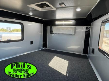New Continental Cargo NEW 85X44 ENCLOSED CAR RACE TRAILER BATHROOM CAR HAULER Car / Racing Trailer