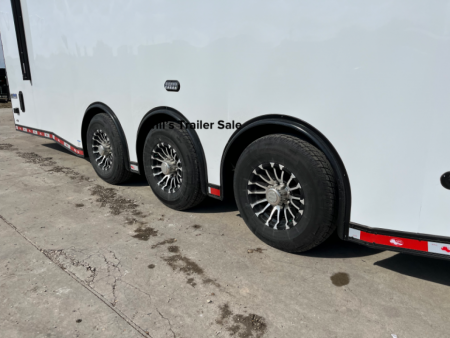 New Continental Cargo NEW 85X44 ENCLOSED CAR RACE TRAILER BATHROOM CAR HAULER Car / Racing Trailer
