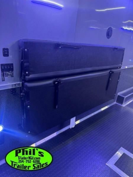 New Continental Cargo NEW 85X44 ENCLOSED CAR RACE TRAILER BATHROOM CAR HAULER Car / Racing Trailer