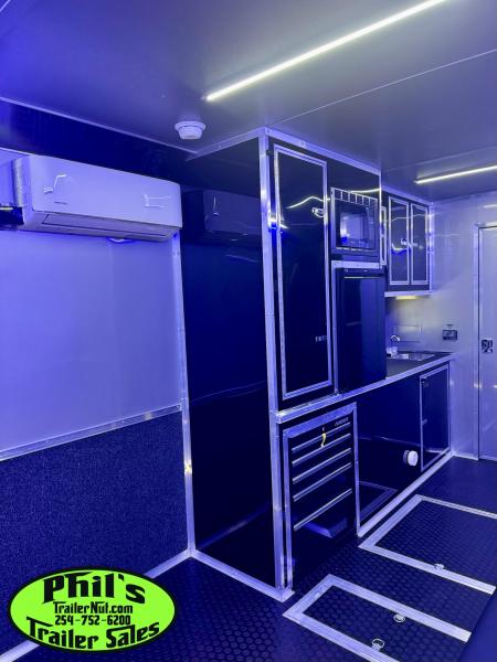 New Continental Cargo NEW 85X44 ENCLOSED CAR RACE TRAILER BATHROOM CAR HAULER Car / Racing Trailer