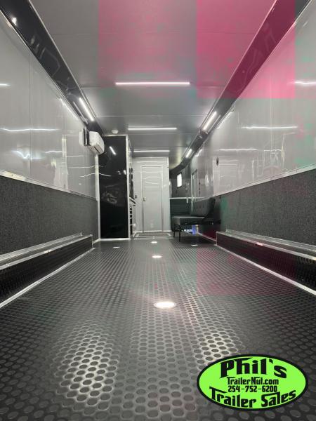 New Continental Cargo NEW 85X44 ENCLOSED CAR RACE TRAILER BATHROOM CAR HAULER Car / Racing Trailer