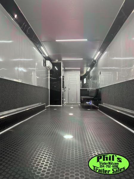 New Continental Cargo NEW 85X44 ENCLOSED CAR RACE TRAILER BATHROOM CAR HAULER Car / Racing Trailer