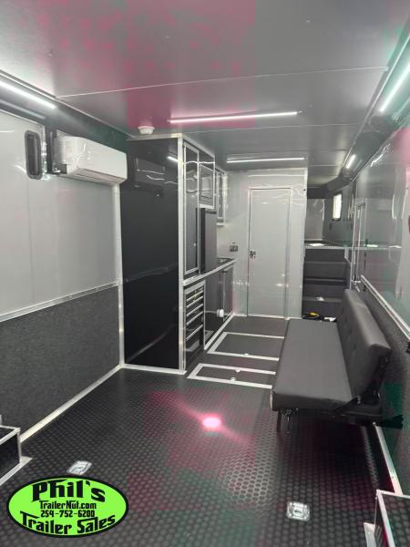 New Continental Cargo NEW 85X44 ENCLOSED CAR RACE TRAILER BATHROOM CAR HAULER Car / Racing Trailer