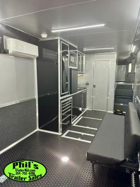 New Continental Cargo NEW 85X44 ENCLOSED CAR RACE TRAILER BATHROOM CAR HAULER Car / Racing Trailer