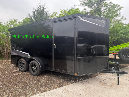 New Haulmark EXTRA HT 7X14 + 3' V MOTORCYCLE TRAILER Motorcycle Trailer LAST ONE AT THIS PRICE!
