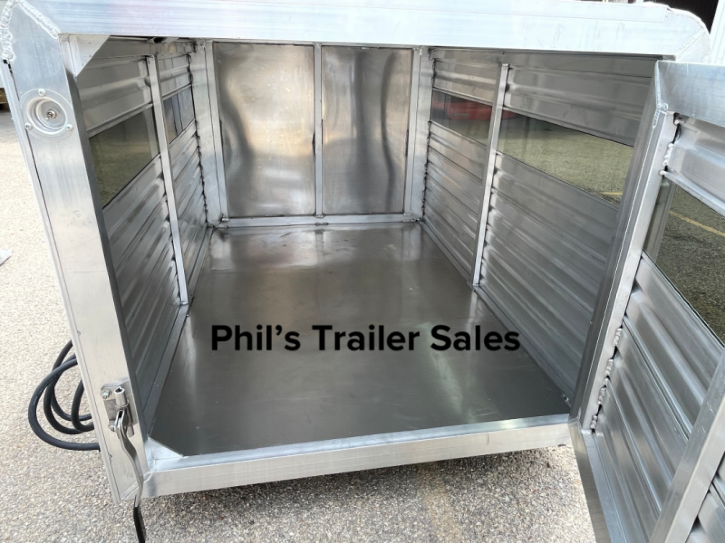 New Frontier Trailers 4 x6 Frontier Truck Boxes Stock / Stock Combo Trailer