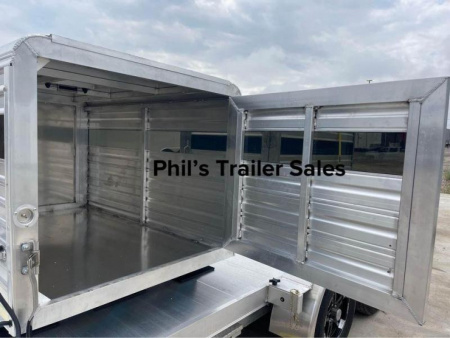 New Frontier Trailers 4 x6 Frontier Truck Boxes Stock / Stock Combo Trailer