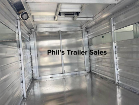 New Frontier Trailers 4 x6 Frontier Truck Boxes Stock / Stock Combo Trailer