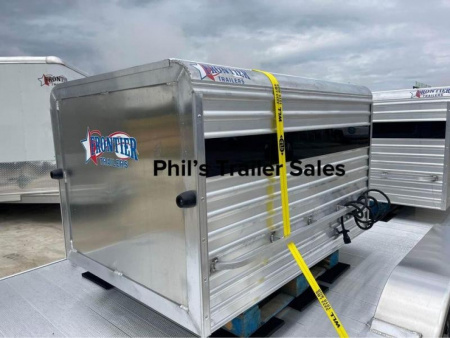 New Frontier Trailers 4 x6 Frontier Truck Boxes Stock / Stock Combo Trailer