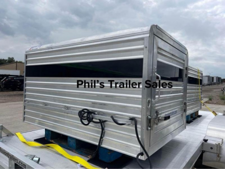 New Frontier Trailers 4 x6 Frontier Truck Boxes Stock / Stock Combo Trailer