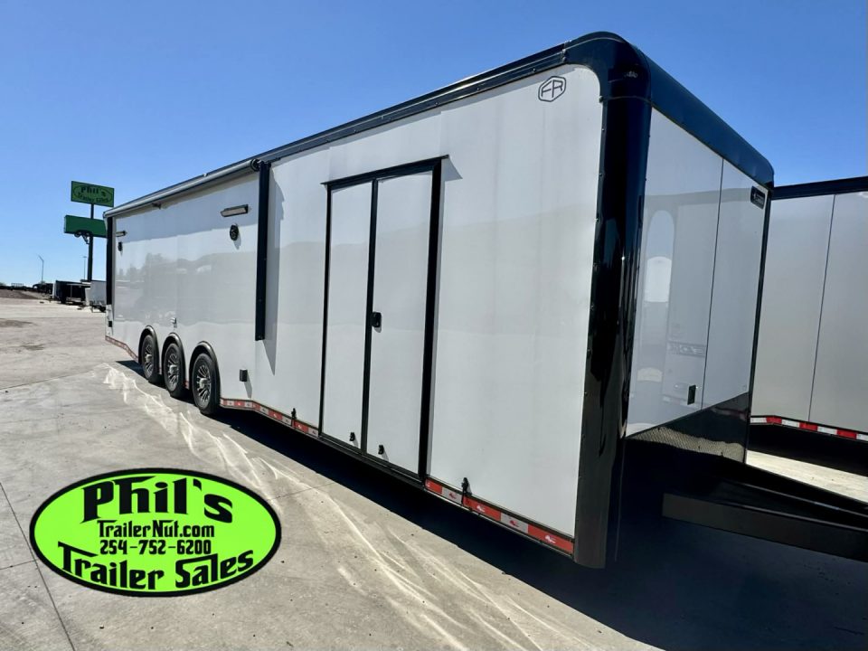 New CONTINENTAL CARGO NEW 85X34 ENCLOSED CAR RACE TRAILER BATHROOM CAR HAULER CARGO TRAILER Car / Racing Trailer