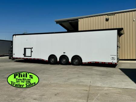 New CONTINENTAL CARGO NEW 85X34 ENCLOSED CAR RACE TRAILER BATHROOM CAR HAULER CARGO TRAILER Car / Racing Trailer