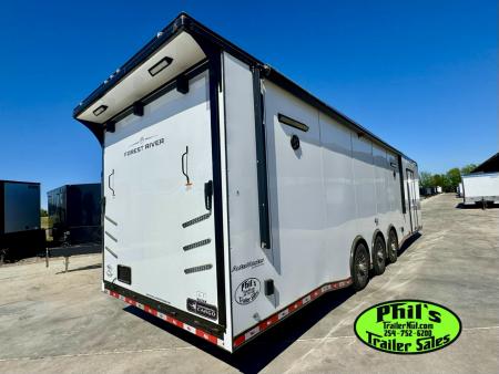New CONTINENTAL CARGO NEW 85X34 ENCLOSED CAR RACE TRAILER BATHROOM CAR HAULER CARGO TRAILER Car / Racing Trailer