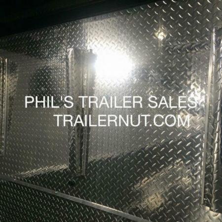 New CONTINENTAL CARGO NEW 85X34 ENCLOSED CAR RACE TRAILER BATHROOM CAR HAULER CARGO TRAILER Car / Racing Trailer