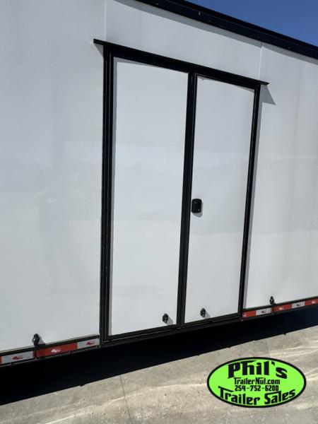 New CONTINENTAL CARGO NEW 85X34 ENCLOSED CAR RACE TRAILER BATHROOM CAR HAULER CARGO TRAILER Car / Racing Trailer
