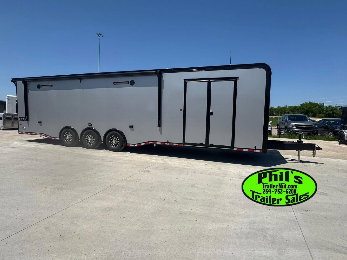 New 2025 HAULMARK NEW 85X32 HAULMARK RACE TRAILER EDGE ENCLOSED TRAILER RACE CAR HAULER ELECTRIC AWNING CARGO TRAILERS Car / Racing Trailer LAST ONE UNDER OLD PRICING AT THIS PRICE! GET IT BEFORE IT'S GONE!