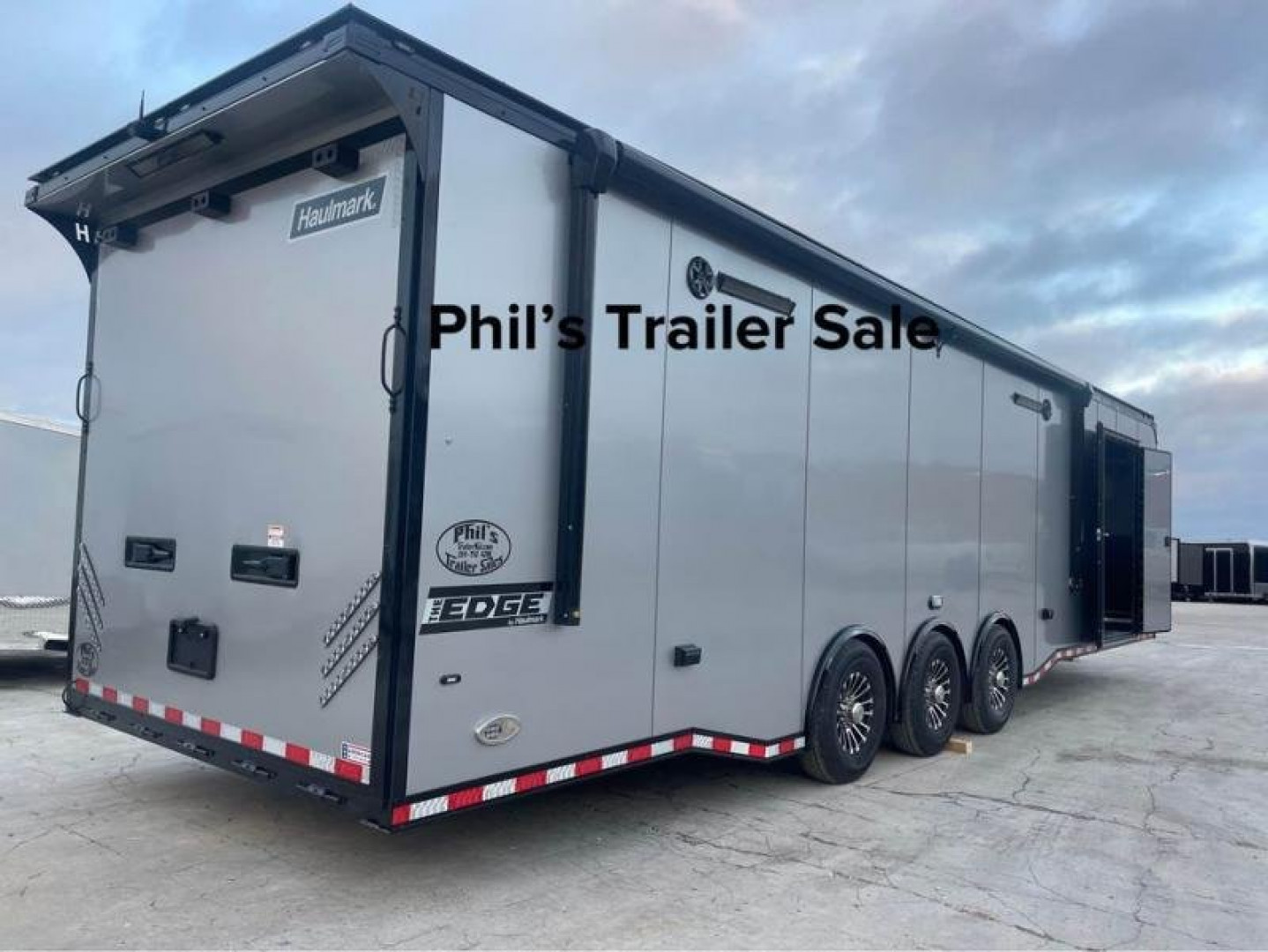 New 2025 HAULMARK NEW 85X32 HAULMARK RACE TRAILER EDGE ENCLOSED TRAILER RACE CAR HAULER ELECTRIC AWNING CARGO TRAILERS Car / Racing Trailer LAST ONE UNDER OLD PRICING AT THIS PRICE! GET IT BEFORE IT'S GONE!