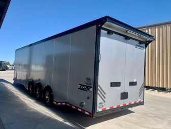 New 2025 HAULMARK NEW 85X32 HAULMARK RACE TRAILER EDGE ENCLOSED TRAILER RACE CAR HAULER ELECTRIC AWNING CARGO TRAILERS Car / Racing Trailer LAST ONE UNDER OLD PRICING AT THIS PRICE! GET IT BEFORE IT'S GONE!