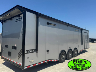 New 2025 HAULMARK NEW 85X32 HAULMARK RACE TRAILER EDGE ENCLOSED TRAILER RACE CAR HAULER ELECTRIC AWNING CARGO TRAILERS Car / Racing Trailer LAST ONE UNDER OLD PRICING AT THIS PRICE! GET IT BEFORE IT'S GONE!