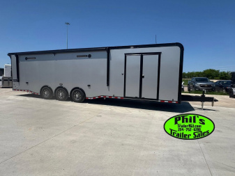New 2025 HAULMARK NEW 85X32 HAULMARK RACE TRAILER EDGE ENCLOSED TRAILER RACE CAR HAULER ELECTRIC AWNING CARGO TRAILERS Car / Racing Trailer LAST ONE UNDER OLD PRICING AT THIS PRICE! GET IT BEFORE IT'S GONE!