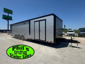 New 2025 HAULMARK NEW 85X32 HAULMARK RACE TRAILER EDGE ENCLOSED TRAILER RACE CAR HAULER ELECTRIC AWNING CARGO TRAILERS Car / Racing Trailer LAST ONE UNDER OLD PRICING AT THIS PRICE! GET IT BEFORE IT'S GONE!