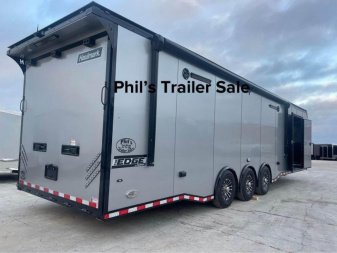 New 2025 HAULMARK NEW 85X32 HAULMARK RACE TRAILER EDGE ENCLOSED TRAILER RACE CAR HAULER ELECTRIC AWNING CARGO TRAILERS Car / Racing Trailer LAST ONE UNDER OLD PRICING AT THIS PRICE! GET IT BEFORE IT'S GONE!