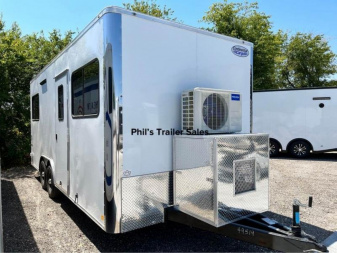 New Continental Cargo 20 OFFICE TRAILER WITH MINI SPLIT JOBSITE TRAILER Office Trailer