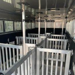 New 2024 FRONTIER TRAILERS FRONTIER 8 PEN LOW PRO LIVESTOCK TRAILER STOCK TRAILERS Stock / Stock Combo Trailer
