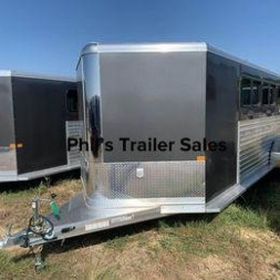 New 2024 FRONTIER TRAILERS FRONTIER 8 PEN LOW PRO LIVESTOCK TRAILER STOCK TRAILERS Stock / Stock Combo Trailer