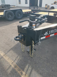 New Iron Bull EQUIPMENT TRAILER 102 X 30 24K GVWR  IRONBULL PINTLE HITCH  Equipment Trailer