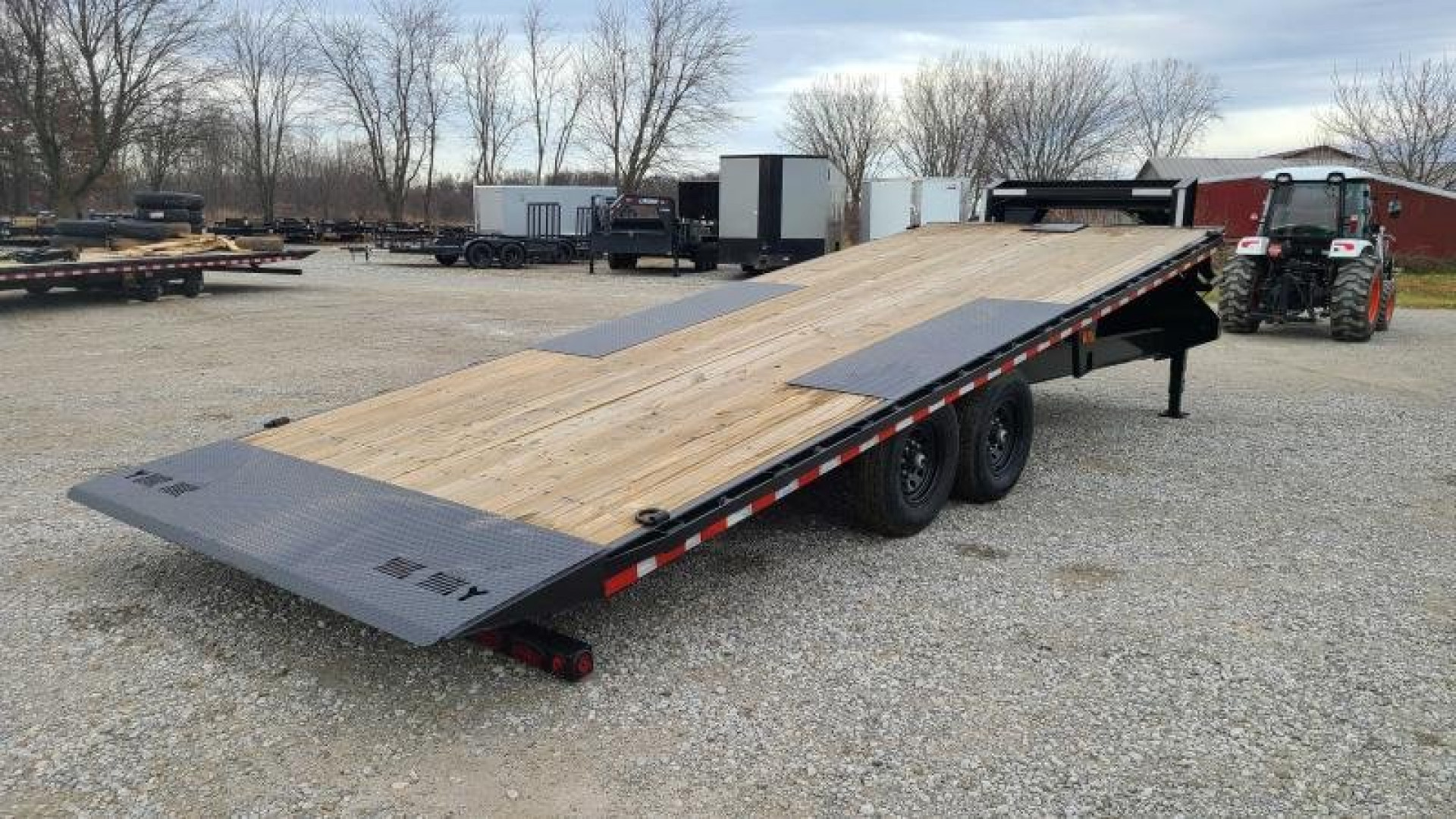 New 2026 Iron Bull 26' IRON BULL TILT GOOSENECK TRAILER 7 K AXLES EQUIPMENT TRAILER Equipment Trailer