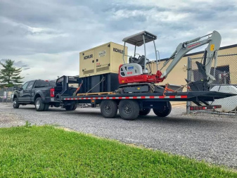 New 2026 Iron Bull 26' IRON BULL TILT GOOSENECK TRAILER 7 K AXLES EQUIPMENT TRAILER Equipment Trailer