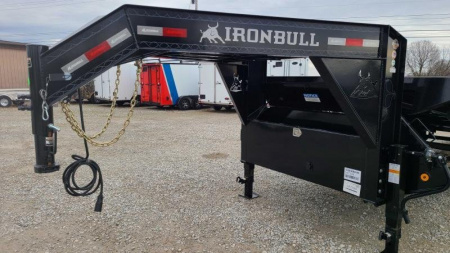 New 2026 Iron Bull 26' IRON BULL TILT GOOSENECK TRAILER 7 K AXLES EQUIPMENT TRAILER Equipment Trailer