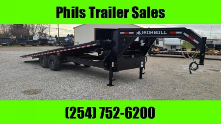 New 2026 Iron Bull 26' IRON BULL TILT GOOSENECK TRAILER 7 K AXLES EQUIPMENT TRAILER Equipment Trailer